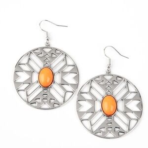 Southwest Orange Earrings